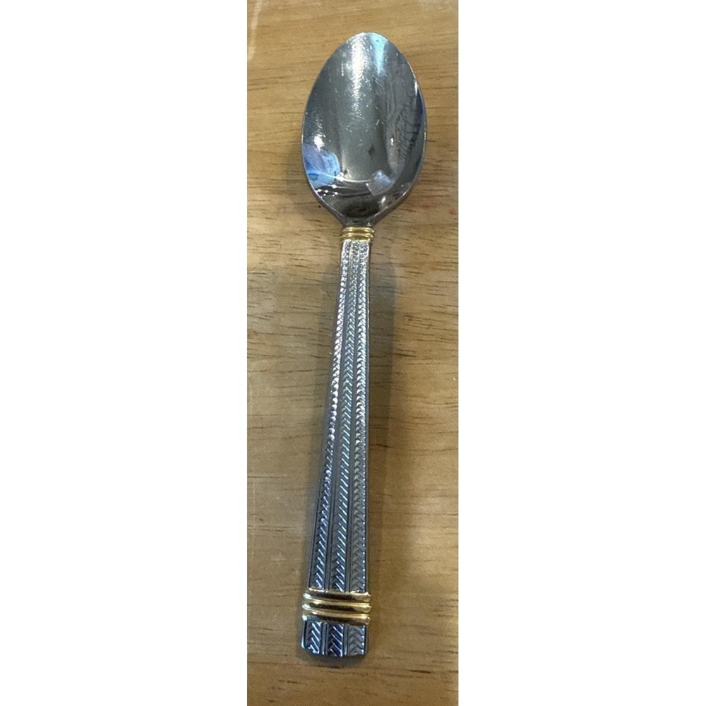 Ralph Lauren Golden Wainwright Stainless Steel Teaspoon Spoon 1991‎ Vintage